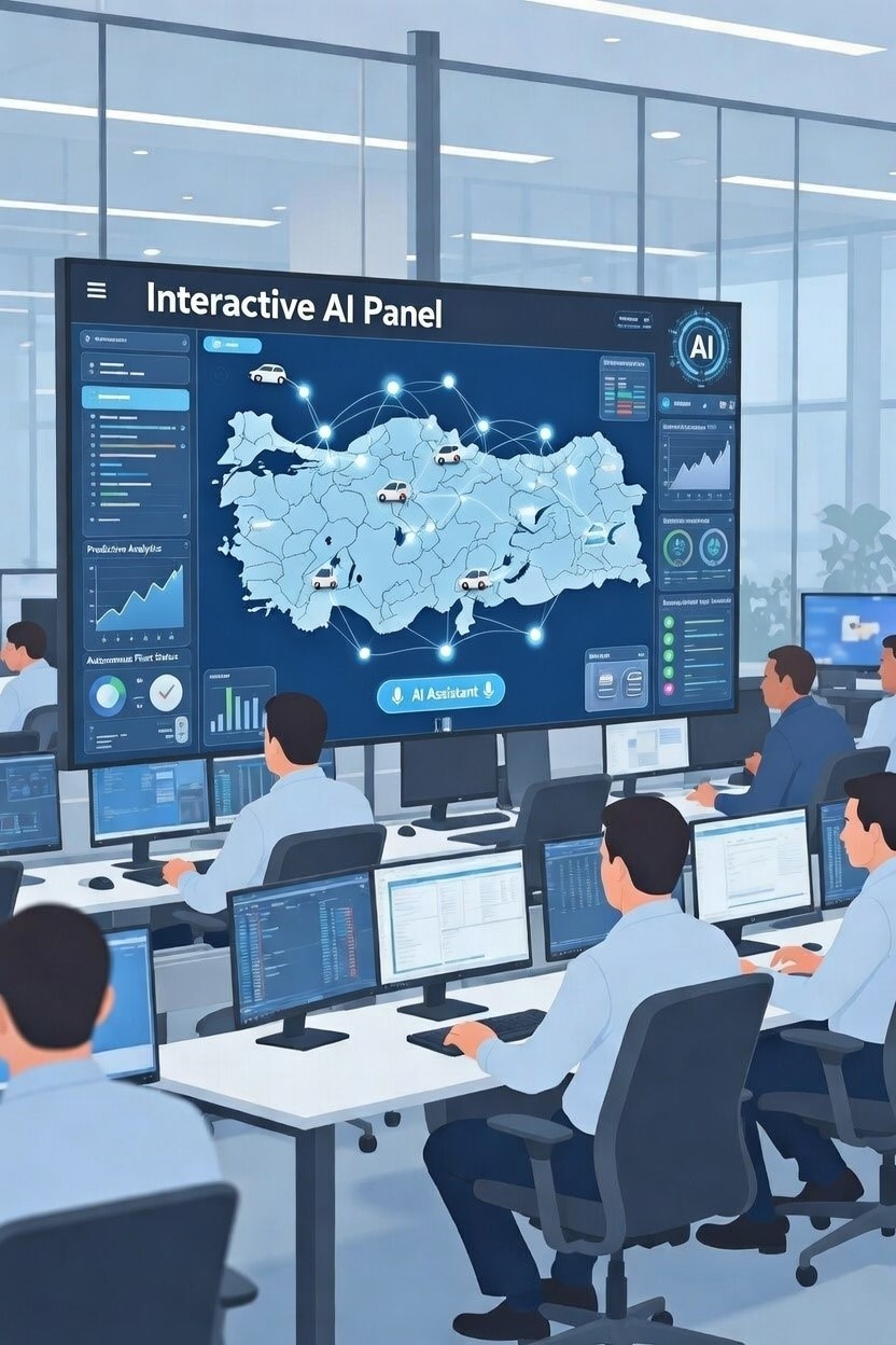 100 Araçlık Bir Filoyu WhatsApp'tan Yönetmeyi Bırakın: Yeni Nesil Lojistik Kokpiti