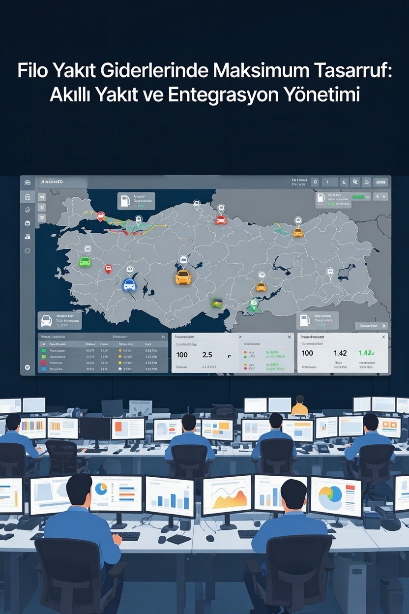 Filo Yakıt Giderlerinde Maksimum Tasarruf: Akıllı Yakıt ve Entegrasyon Yönetimi